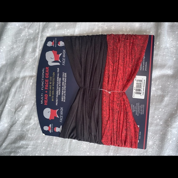 Multifunctional head and face cover 2 pack - Picture 2 of 2